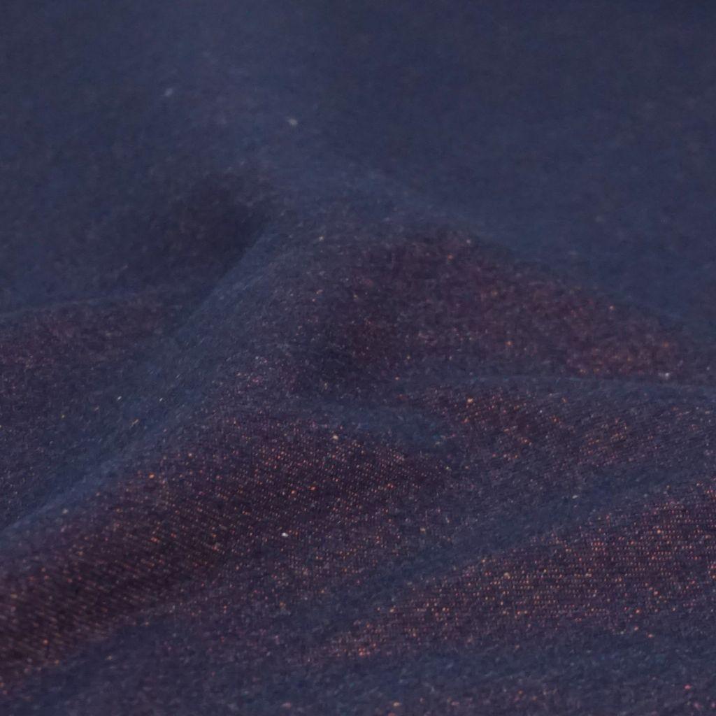 Heavy Jeans Denim Doubleface blau orange
